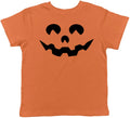 Cartoon Eyes Pumpkin Face Toddler T Shirt