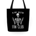 12-Foot Skeleton Fan Club Tote Bag