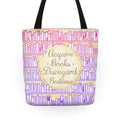 Acquire Books. Disregard Bedtime. Tote Bag