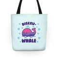 Bisexu-Whale Tote Bag
