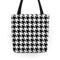 Catstooth Pattern Tote Bag