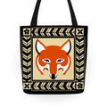 Curious Fox Tote Bag