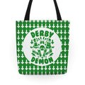 Derby Demon Tote Bag
