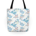 Dreamy Dragon Pattern Tote Bag