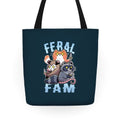 Feral Fam Tote Bag