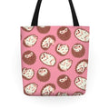 Floaty Hedgehogs Tote Bag