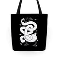 HONKTOBER: Rubber Hose Goose Tote Bag