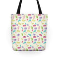 Jelly Bean Pattern Tote Bag