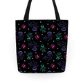 Jellyfish Glow Pattern Tote Bag