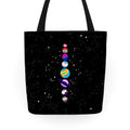 LGBTQ+ Planets Tote Bag