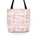 Marcia Brady Pattern Tote Bag