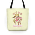 Moon Lifting Team Parody Tote Bag