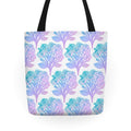 Pastel Vulva Bouquet Tote Bag