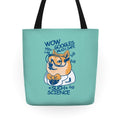 Science Doge Tote Bag