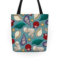 Seashell Pattern Tote Bag