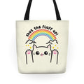 Shut The Fluff Up! Cat Tote Bag