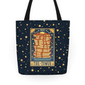 Tarot Card: The Tower (Of Pancakes) Tote Bag