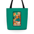 The Study Girl Tarot Card Tote Bag