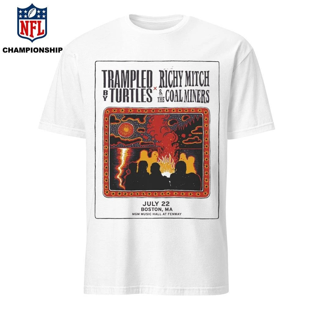 Trampled by Turtles MGM Music Hall At Fenway Boston Massachusetts July 22 2026 Poster Shirt