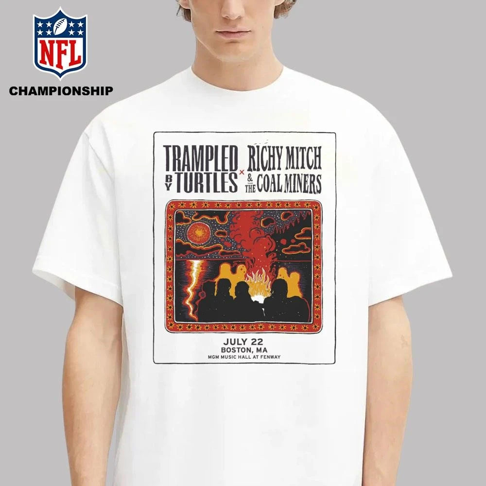 Trampled by Turtles MGM Music Hall At Fenway Boston Massachusetts July 22 2026 Poster Shirt