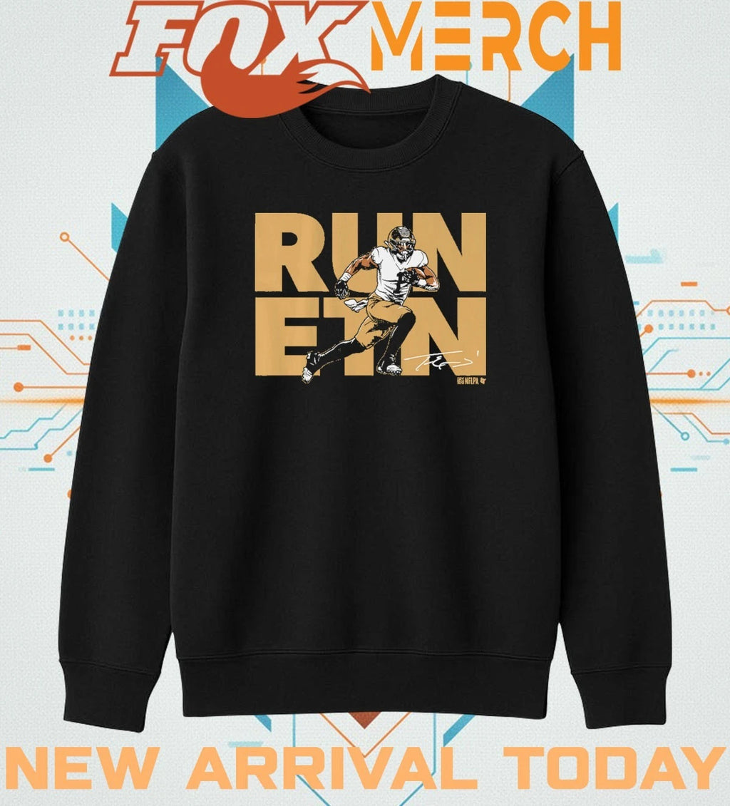 Travis Etienne Run ETN NOLA t-shirt