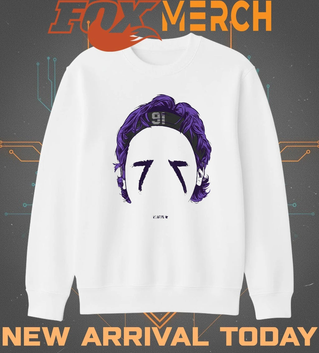 Trey Hendrickson Baltimore blank face t-shirt