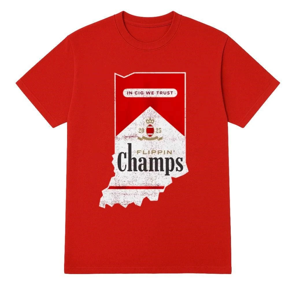 Tricia Whitaker Flippin Champs Indiana College Football Fans Shirt