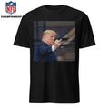 Trump Flips Off Middle Finger On Michigan Shirt