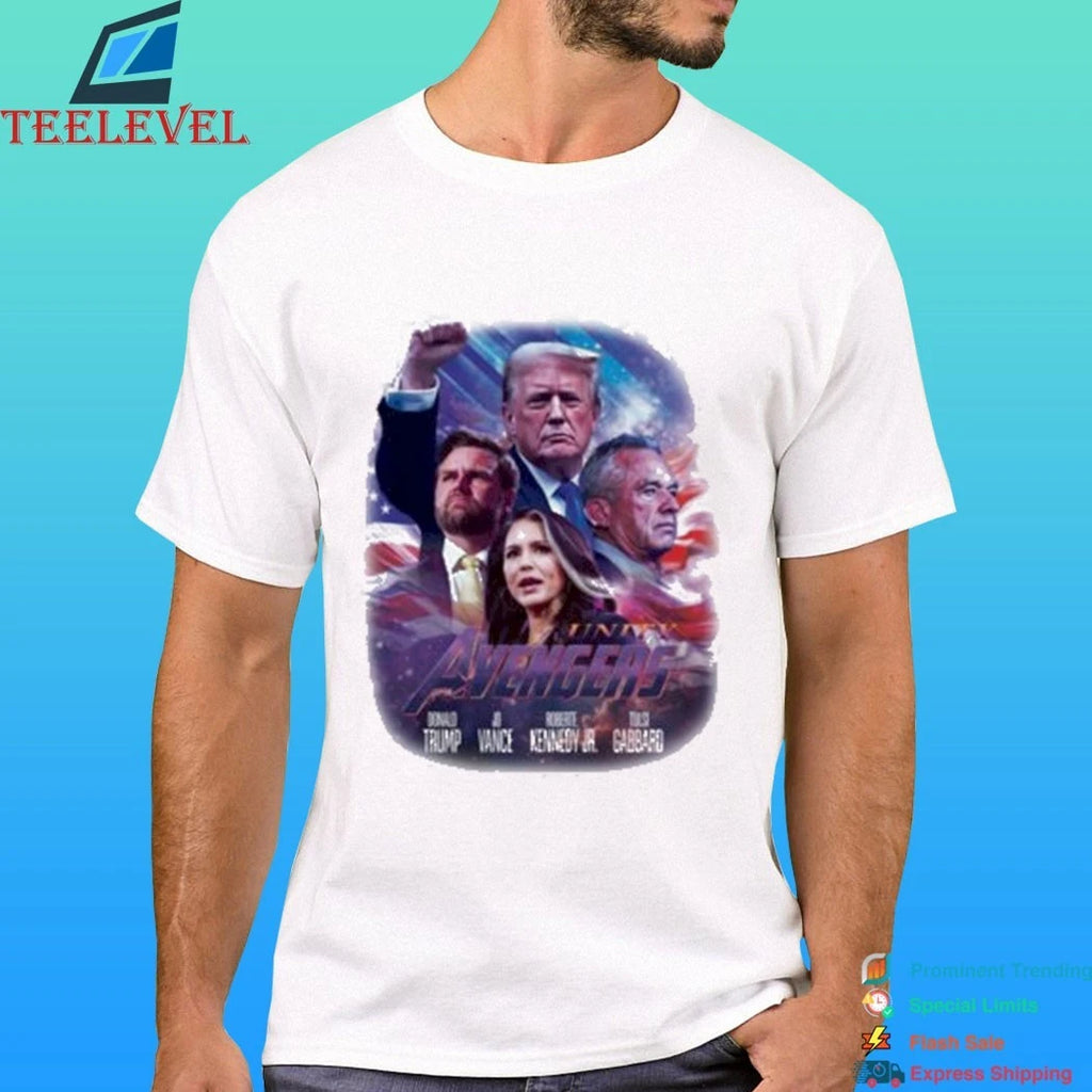 Trump Vance Kennedy Jr Tulsi Gabbard Unity Avengers Premium Ss Shirt