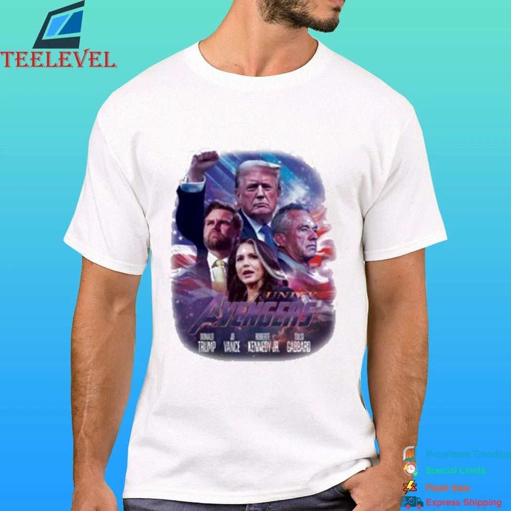 Trump Vance Kennedy Jr Tulsi Gabbard Unity Avengers Premium Ss Shirt