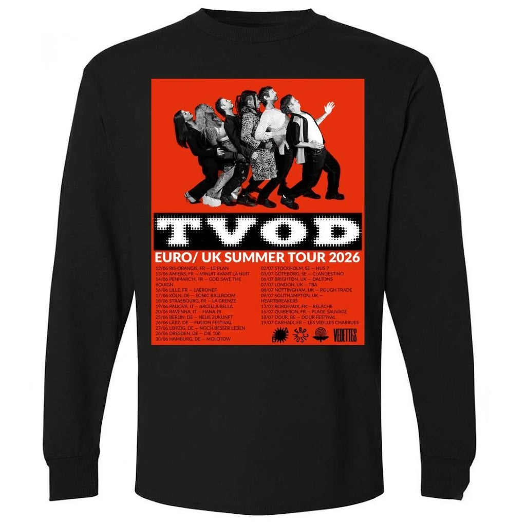 TVOD 2026 Summer Tour Europe UK Poster Shirt