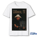 Tyce Delk The Blue Light February 28 2026 Lubbock, TX Poster shirt