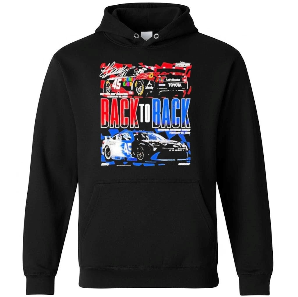 Tyler Reddick Back To Back Wins Daytona 500 Champions 2026 2 Sided Back Shirt