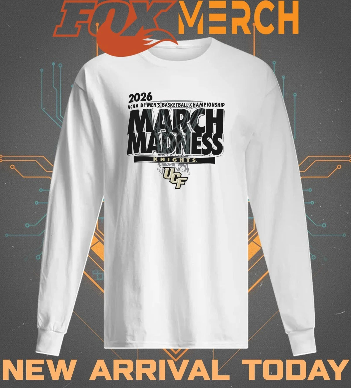 UCF Knights 2026 NCAA DI Men’s Basketball Championship March Madness shirt