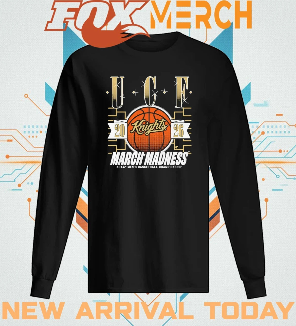 UCF Knights Men’s Basketball 2026 March Madness t-shirt