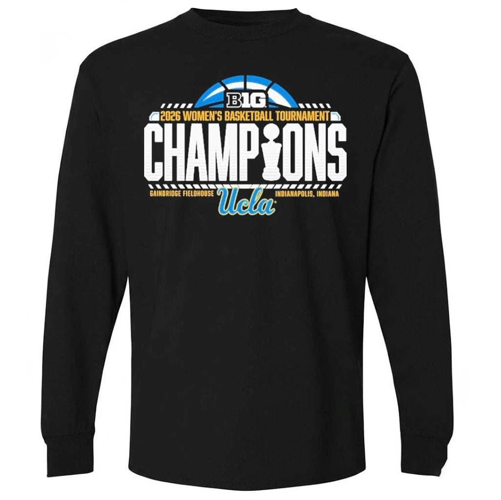UCLA Bruins 2026 Big Ten Women’s Basketball Tournament Champions Shirt