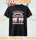 Uconn Huskies 2025 2026 undefeated perfect season signatures t-shirt