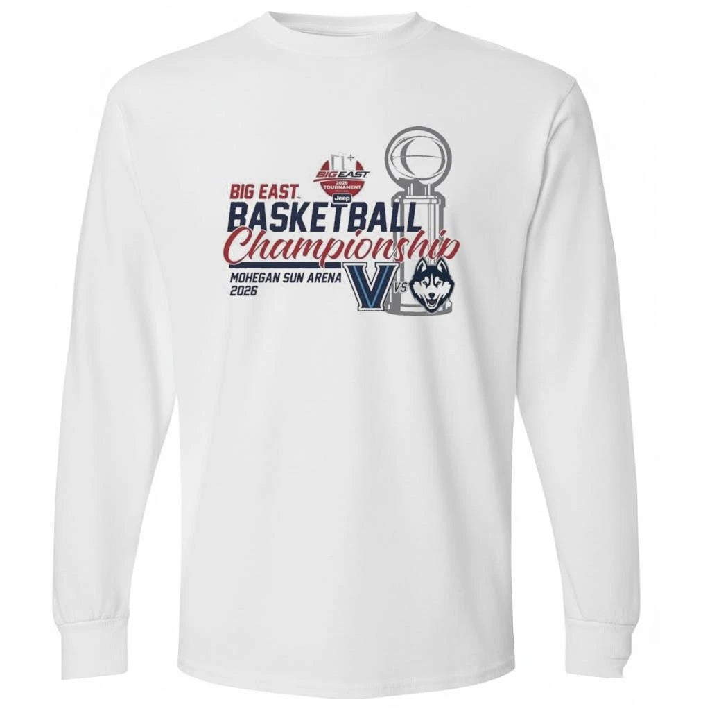 UConn Huskies Champions Big East Conference Tournament Championship 2026 Shirt