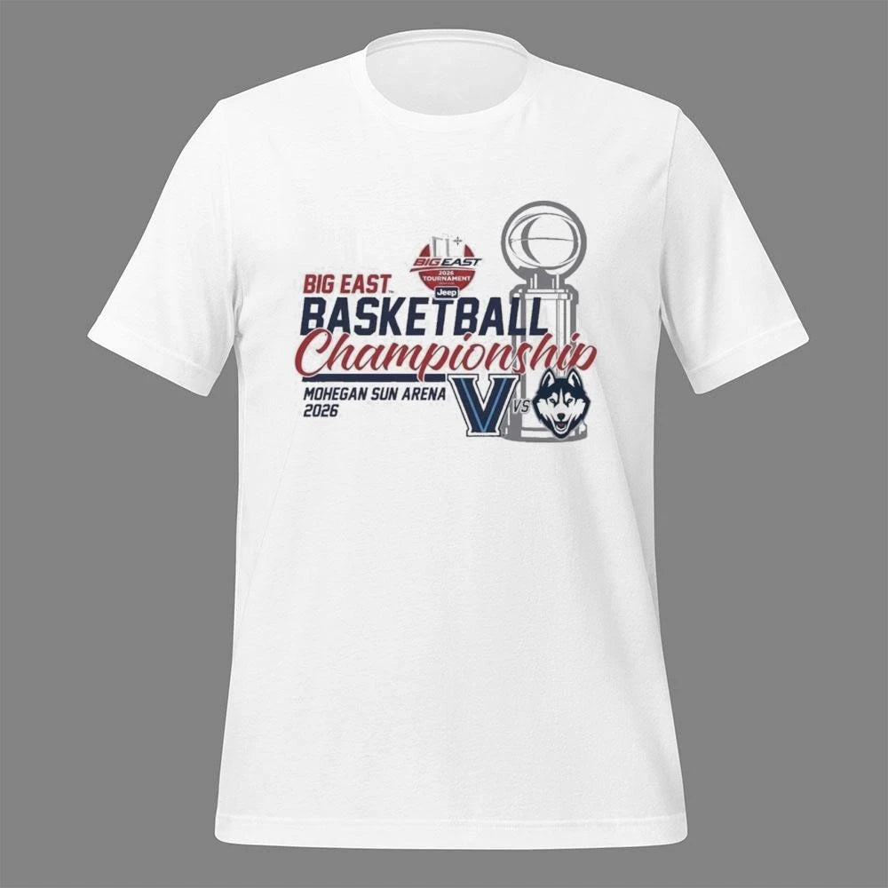 UConn Huskies Champions Big East Conference Tournament Championship 2026 Shirt