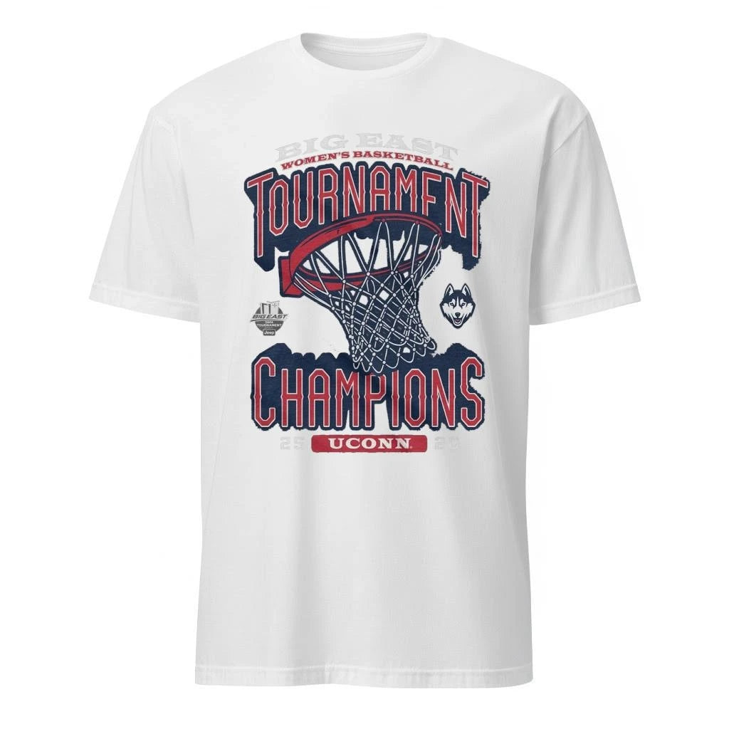 UConn Huskies Women’s Basketball 2026 Big East Tournament Champions Locker Room Shirt