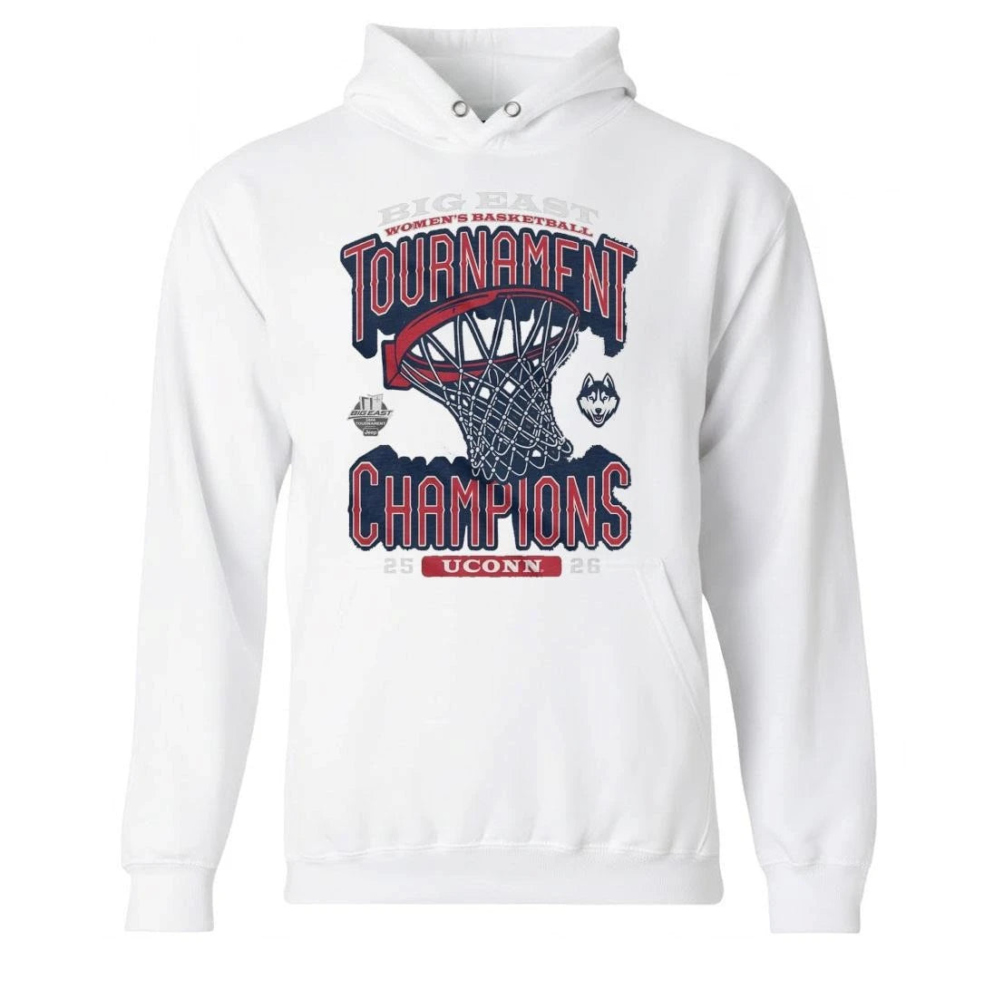 UConn Huskies Women’s Basketball 2026 Big East Tournament Champions Locker Room Shirt