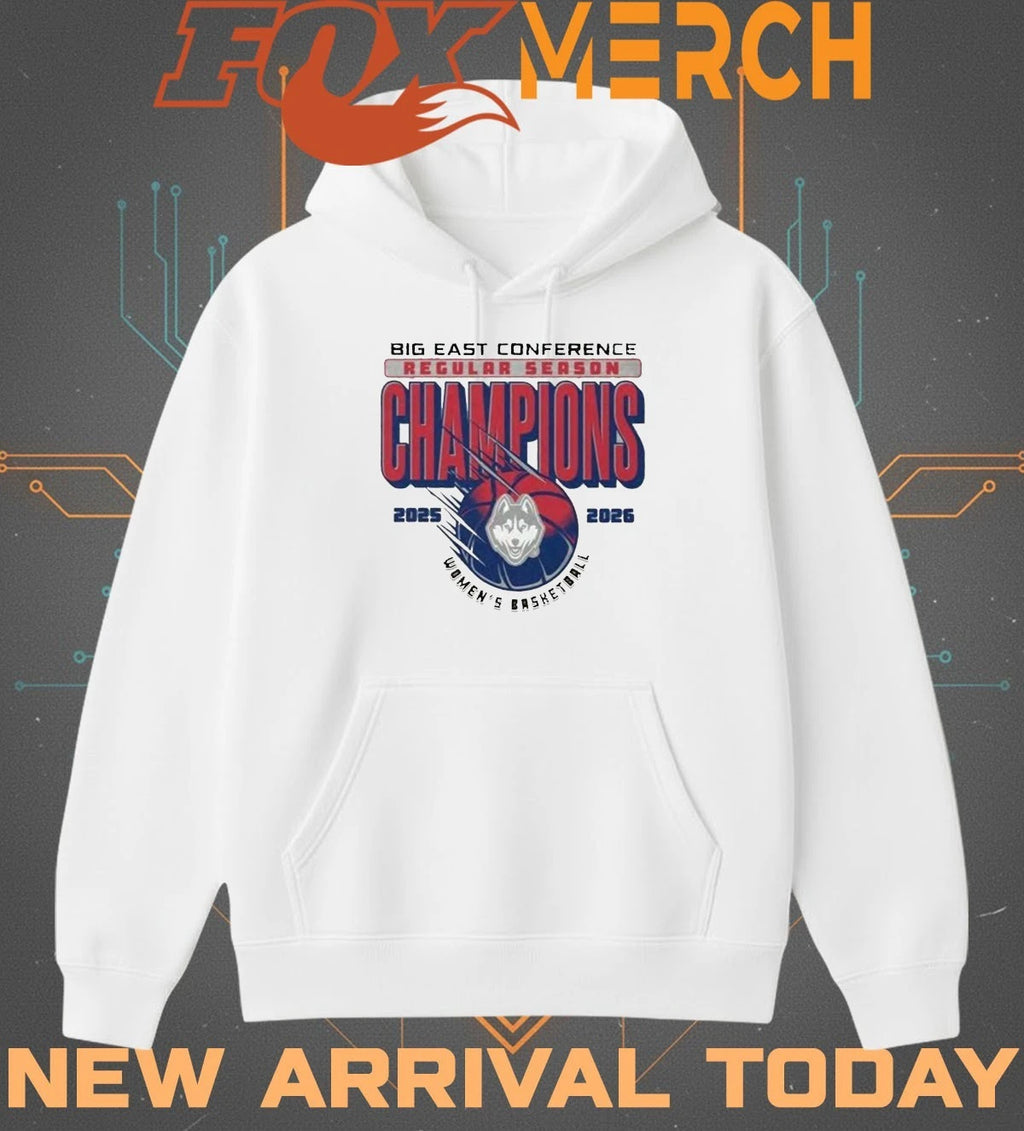 UConn Huskies Women’s Basketball Big East Regular Season Champions t-shirt