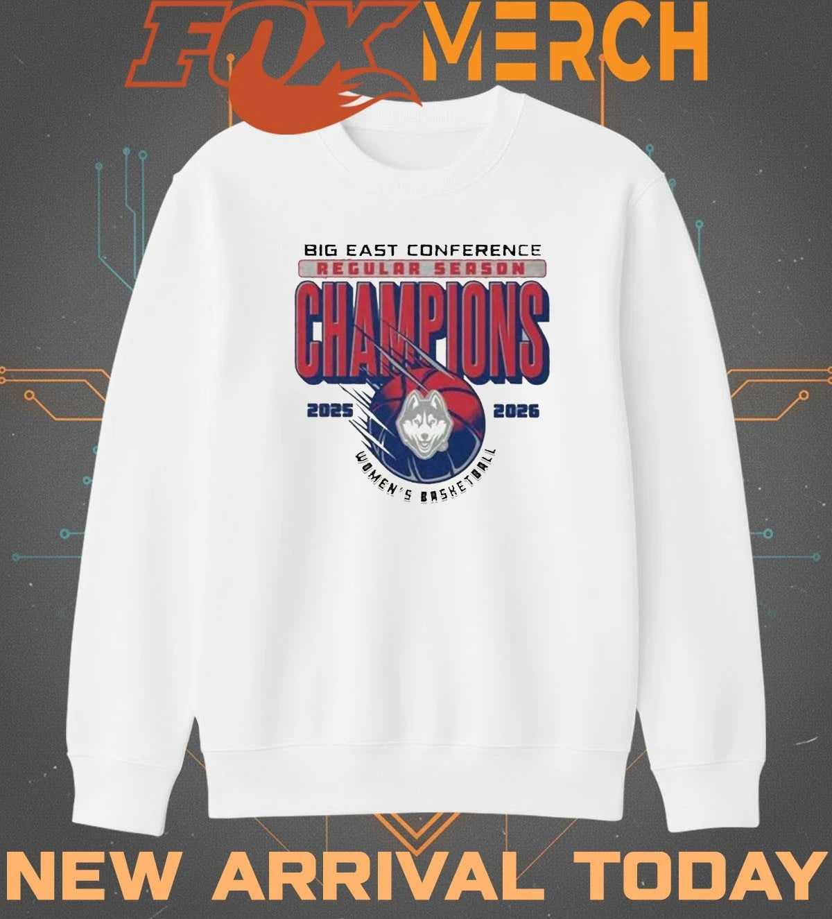 UConn Huskies Women’s Basketball Big East Regular Season Champions t-shirt