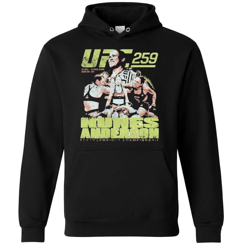Ufc 259 Nunes Vs Anderson Featherweight Championship Shirt