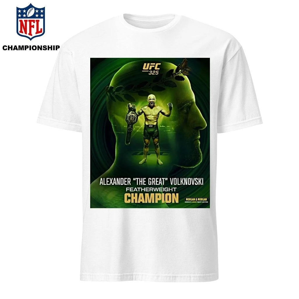 Ufc 325 Alexander The Great Volkanovski Defeats Diego Lopes Featherweight Champion Shirt