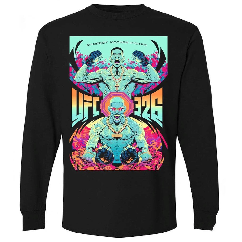 UFC 326 Max Holloway vs Charles Oliveira BMF Baddest Mother Fucker Live On March 7 2026 Art By Ryan Smallman Shirt