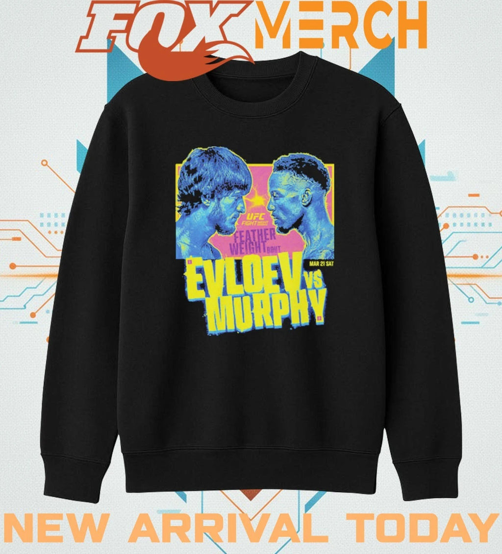 UFC Fight Night 2026 Evloev vs. Murphy Match Up t-shirt