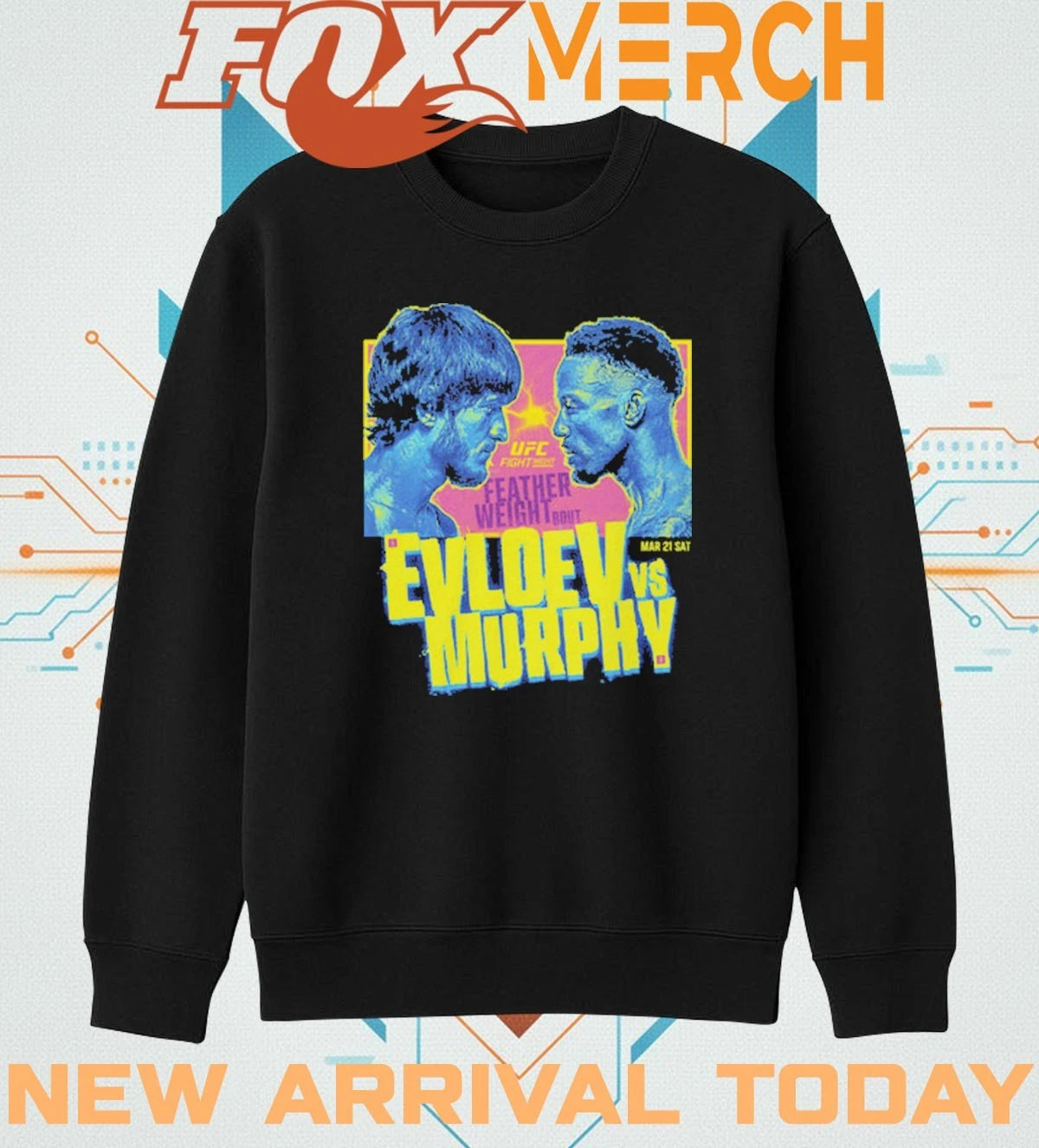UFC Fight Night 2026 Evloev vs. Murphy Match Up t-shirt
