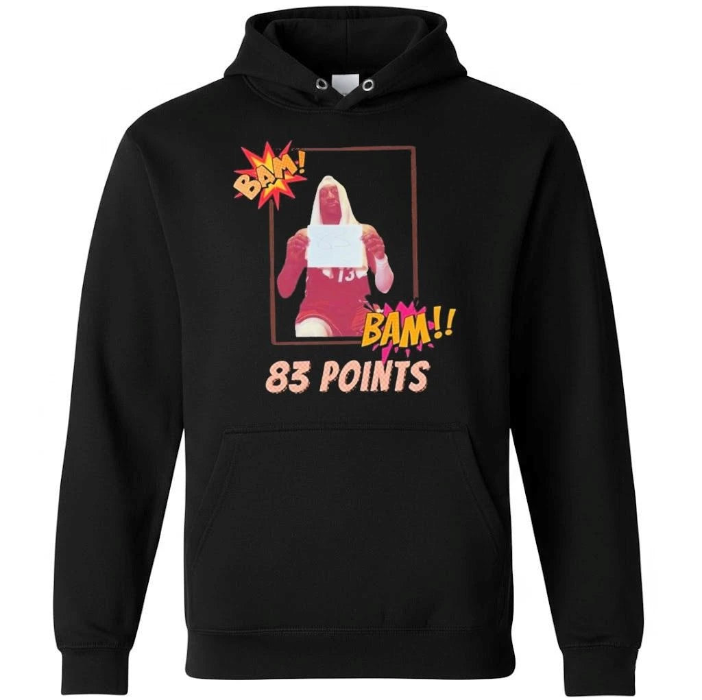 Ultimate Bam Adebayo Historic 83 Point Night Shirt