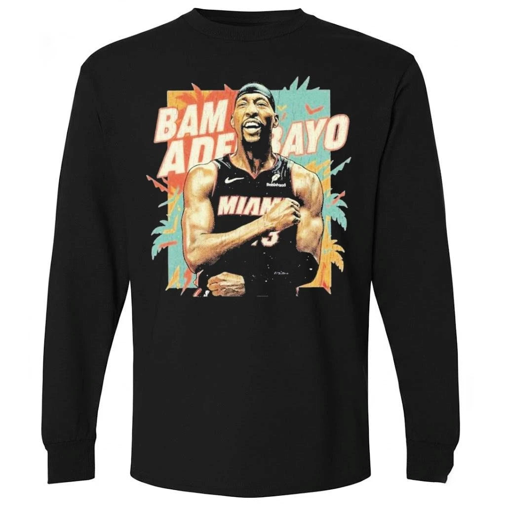 Ultimate Bam Adebayo Miami Basketball Vintage Graphic Shirt